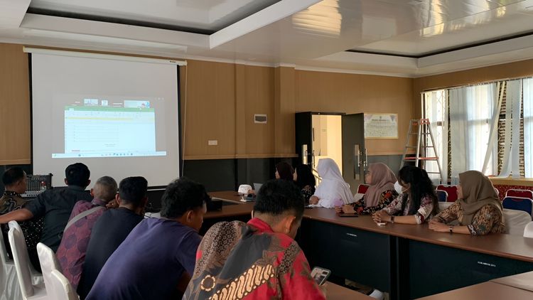 Dorong Kinerja Profesional, BPPMDDT Ambon Ikuti BIMTEK Online Penyusunan SKP PPPK Paruh Waktu