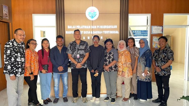 Perkuat Pengelolaan Keuangan, BPPMDDT Ambon Laksanakan Pendampingan Coaching Clinic BUMDes Namalatu